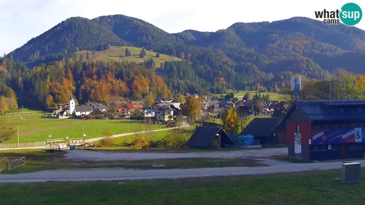 Podkoren Webcam Kranjska Gora | Finish of Giant slalom