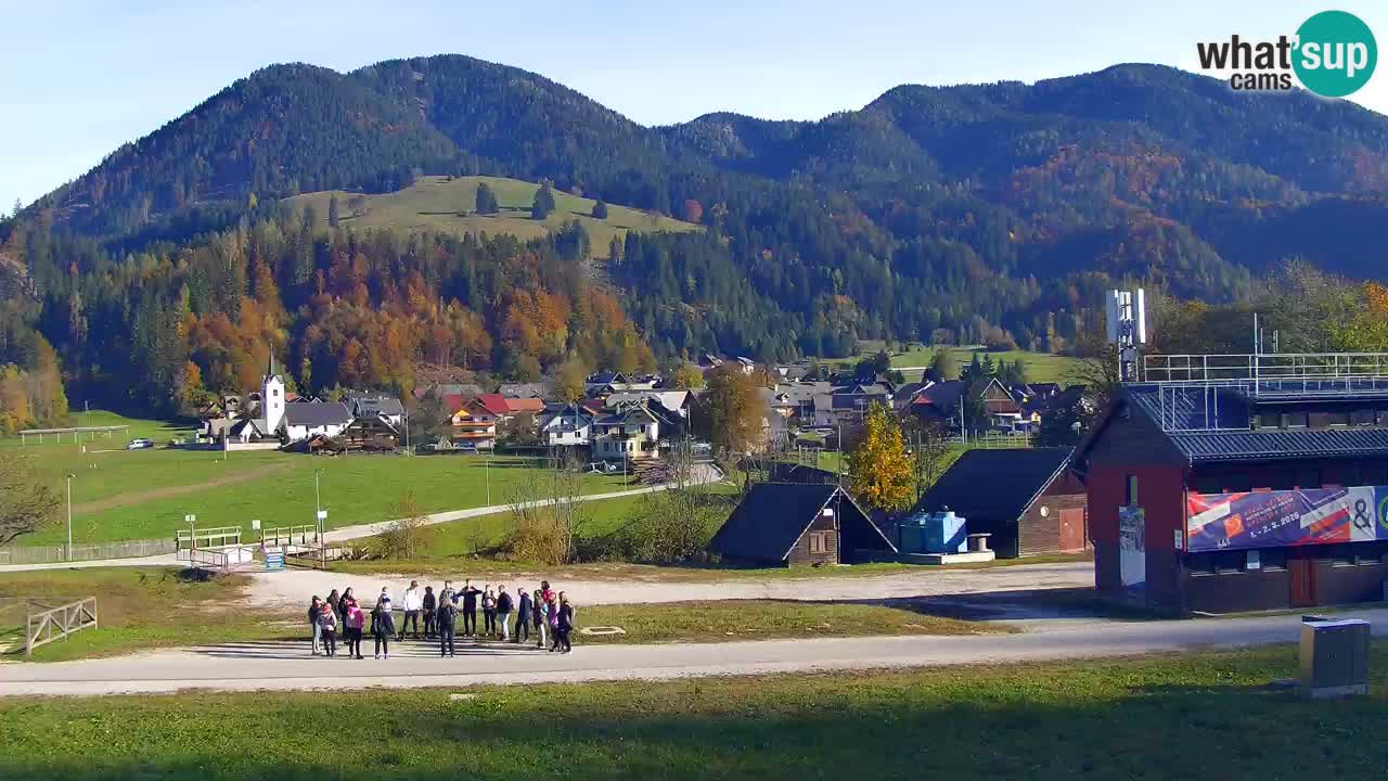 Podkoren Webcam Kranjska Gora | Finish of Giant slalom