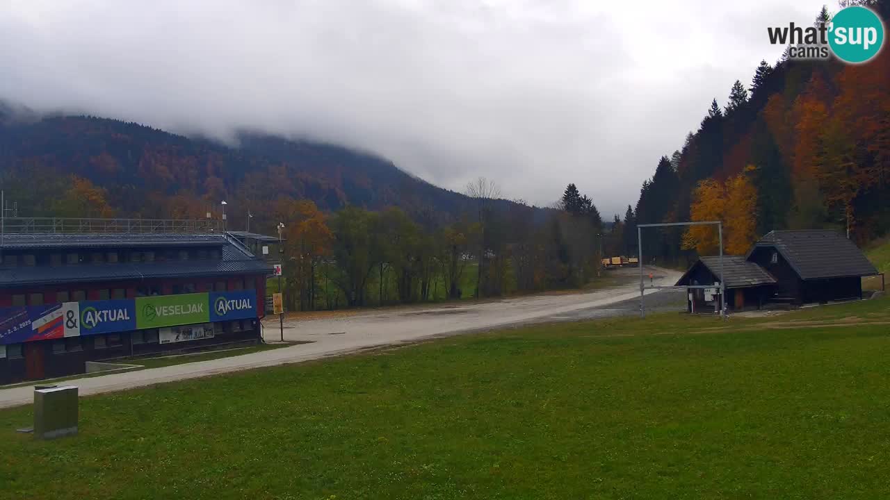 Podkoren / Kranjska Gora – Arrivee slalom géant