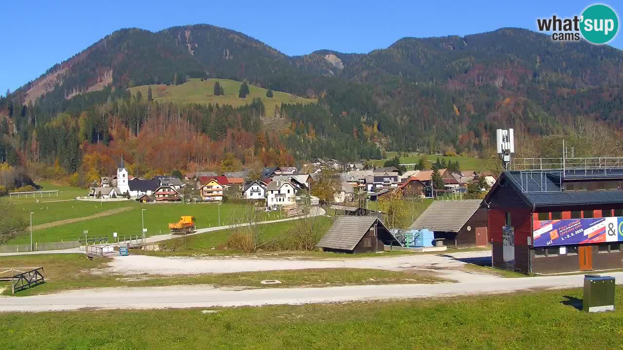 Podkoren Webcam Kranjska Gora | Finish of Giant slalom