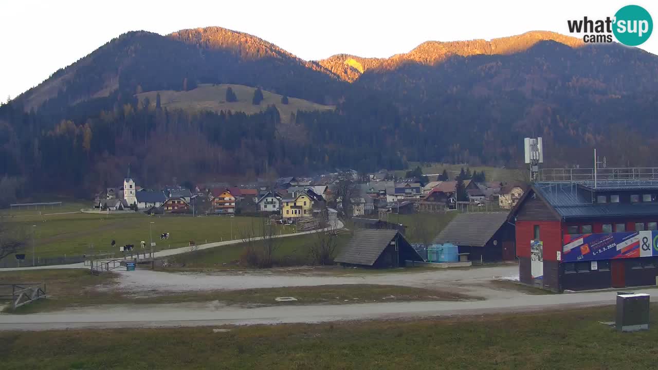 Podkoren Webcam Kranjska Gora | Finish of Giant slalom