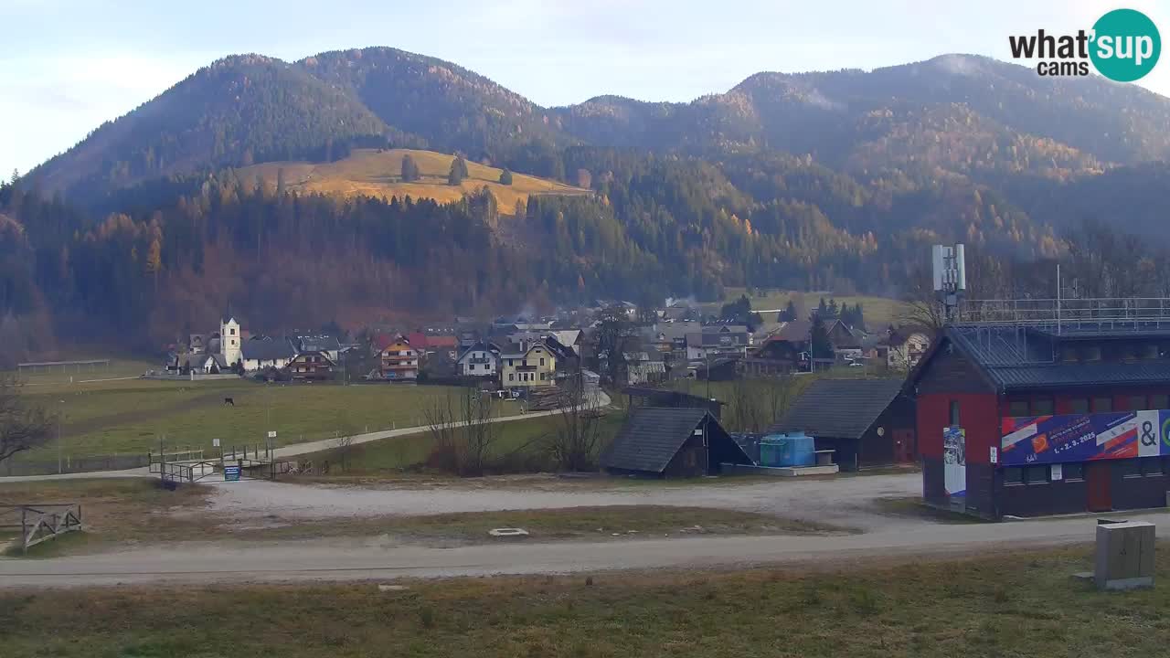 Podkoren Webcam Kranjska Gora | Finish of Giant slalom