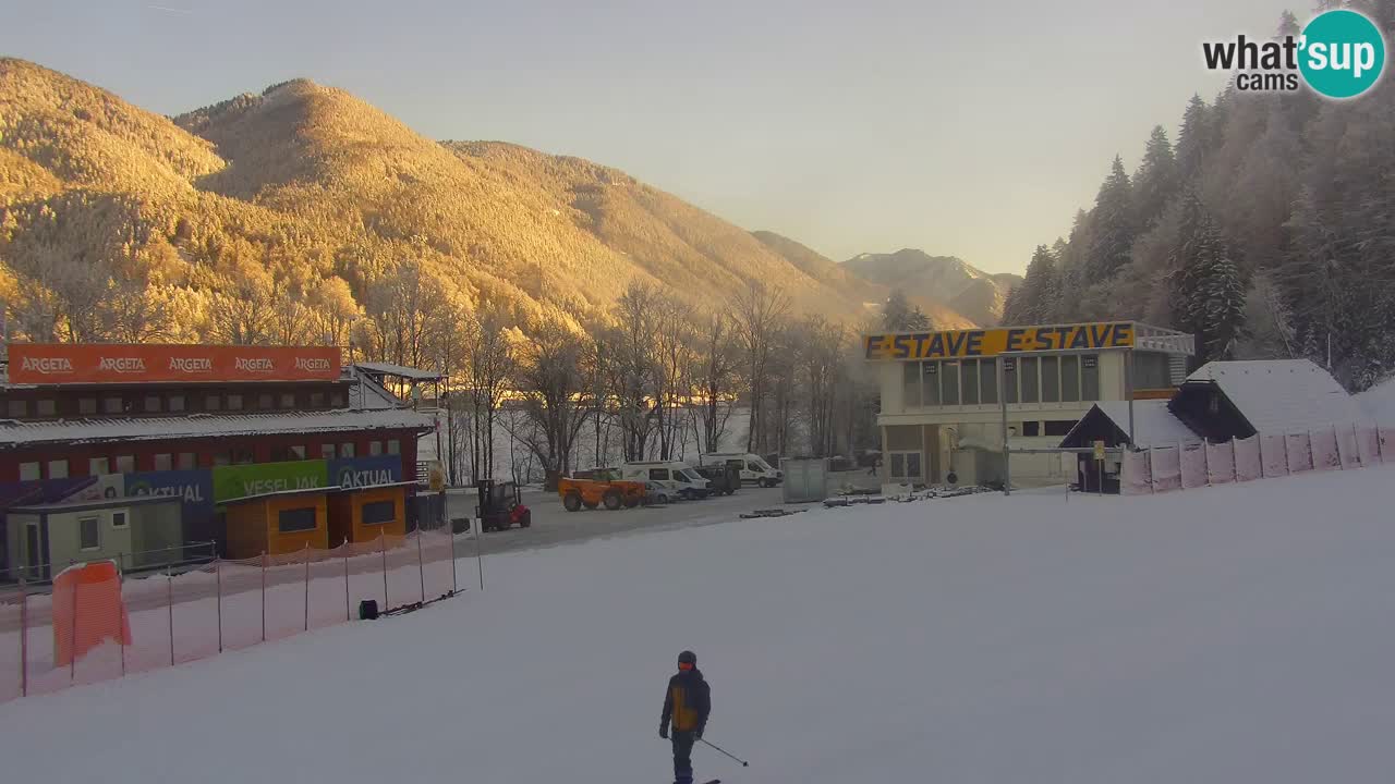 Podkoren – Kranjska Gora – Finish of Giant slalom