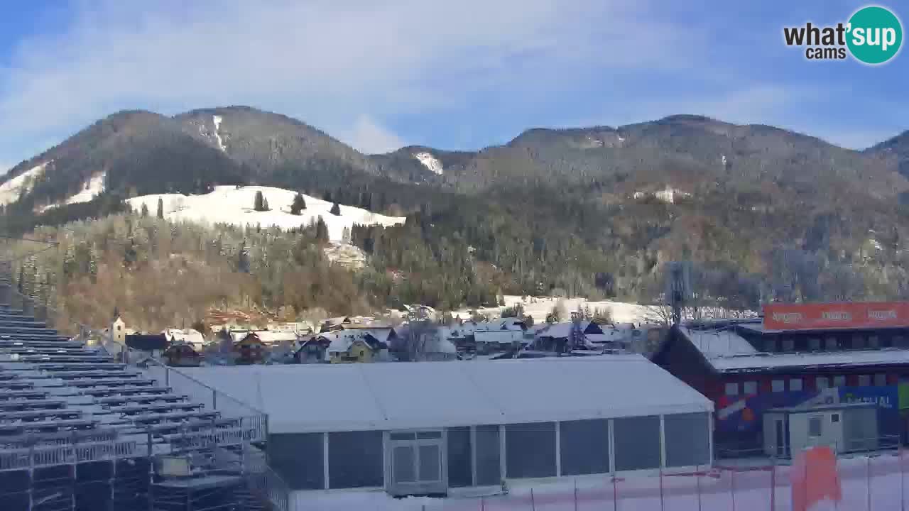 Podkoren Webcam Kranjska Gora | Finish of Giant slalom