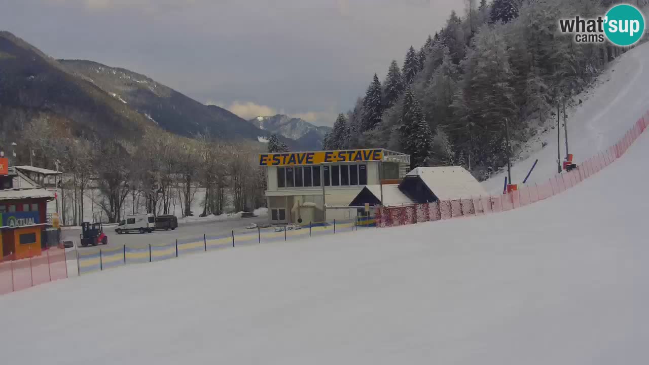 Podkoren / Kranjska Gora – Arrivee slalom géant