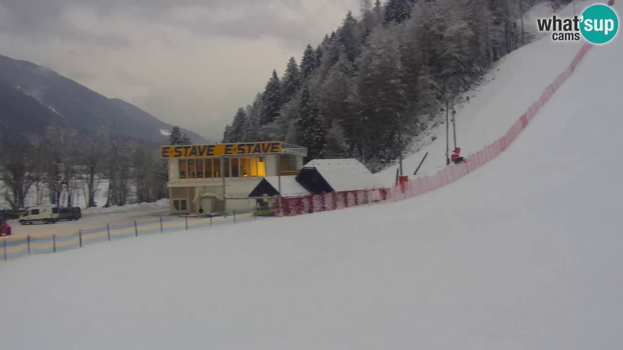 Podkoren / Kranjska Gora – Arrivee slalom géant