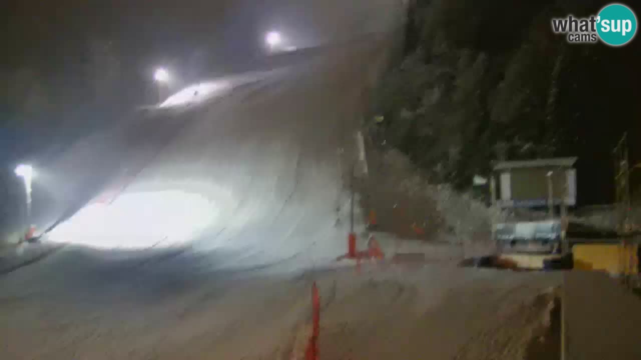 Podkoren Webcam Kranjska Gora | Finish of Giant slalom