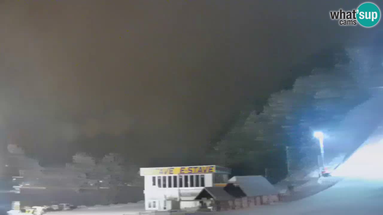 Podkoren Webcam Kranjska Gora | Finish of Giant slalom