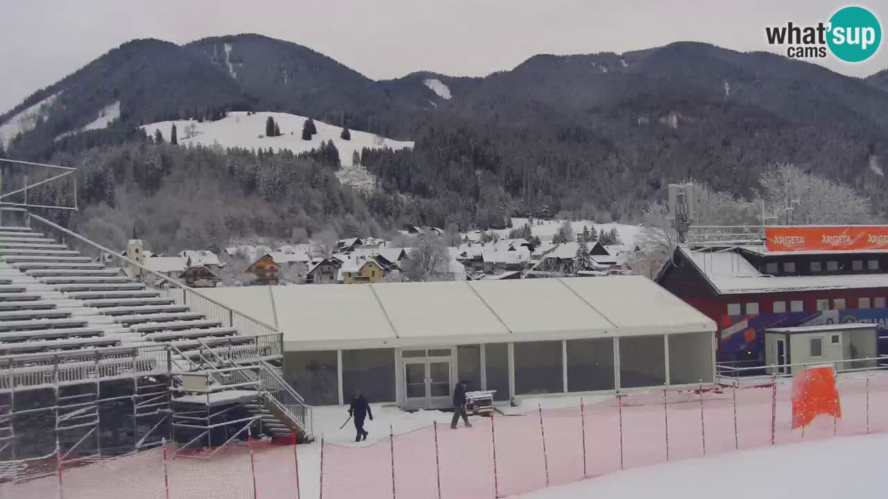 Podkoren slalom géant | Start – Kranjska Gora