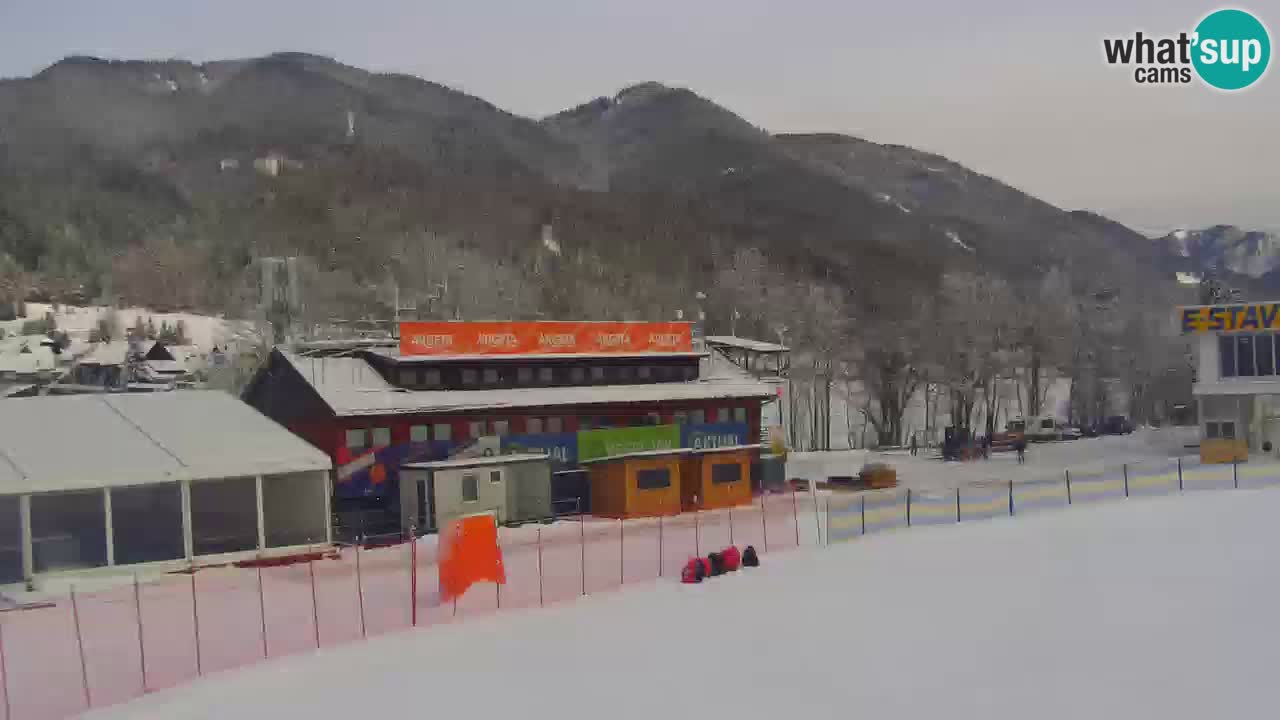 Podkoren slalom géant | Start – Kranjska Gora