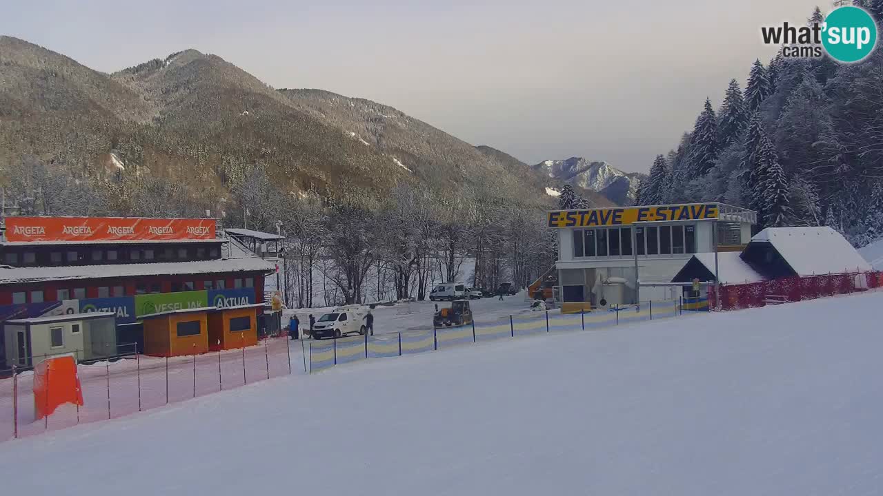 Podkoren slalom géant | Start – Kranjska Gora