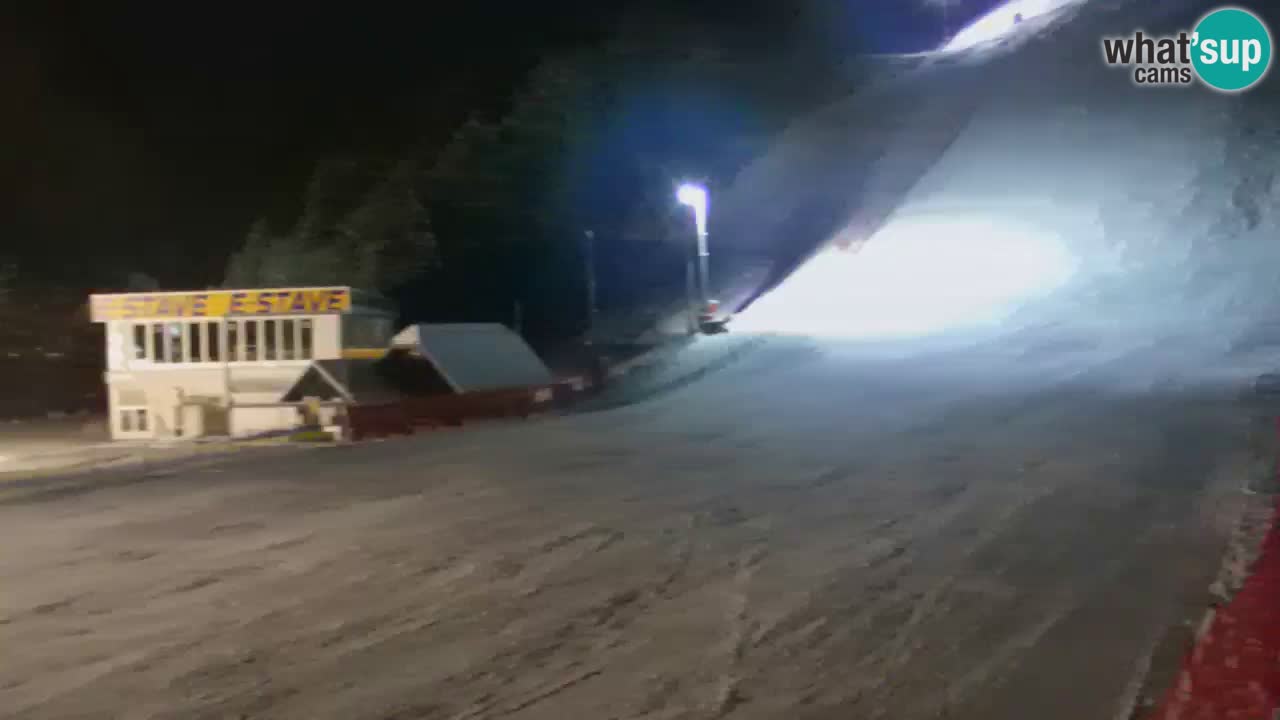 Podkoren Webcam Kranjska Gora | Finish of Giant slalom