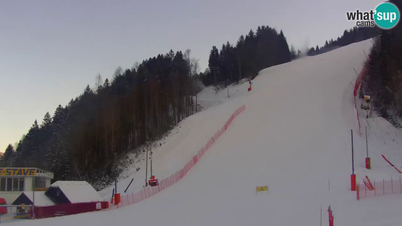 Podkoren Webcam Kranjska Gora | Finish of Giant slalom