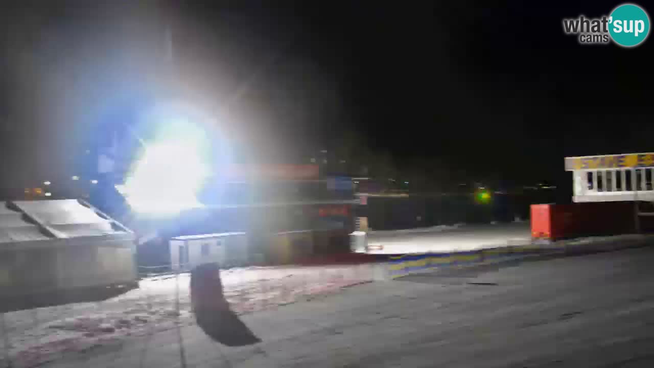 Podkoren Webcam Kranjska Gora | Finish of Giant slalom