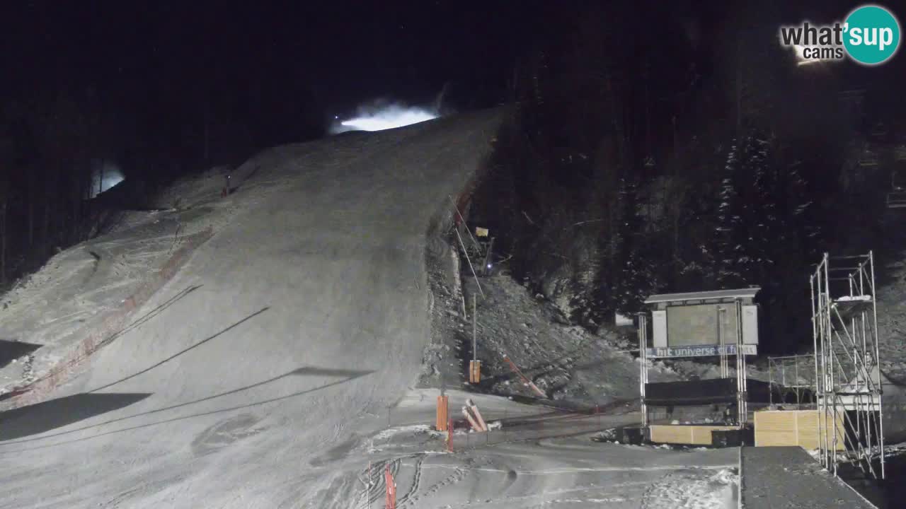 Podkoren Webcam Kranjska Gora | Finish of Giant slalom