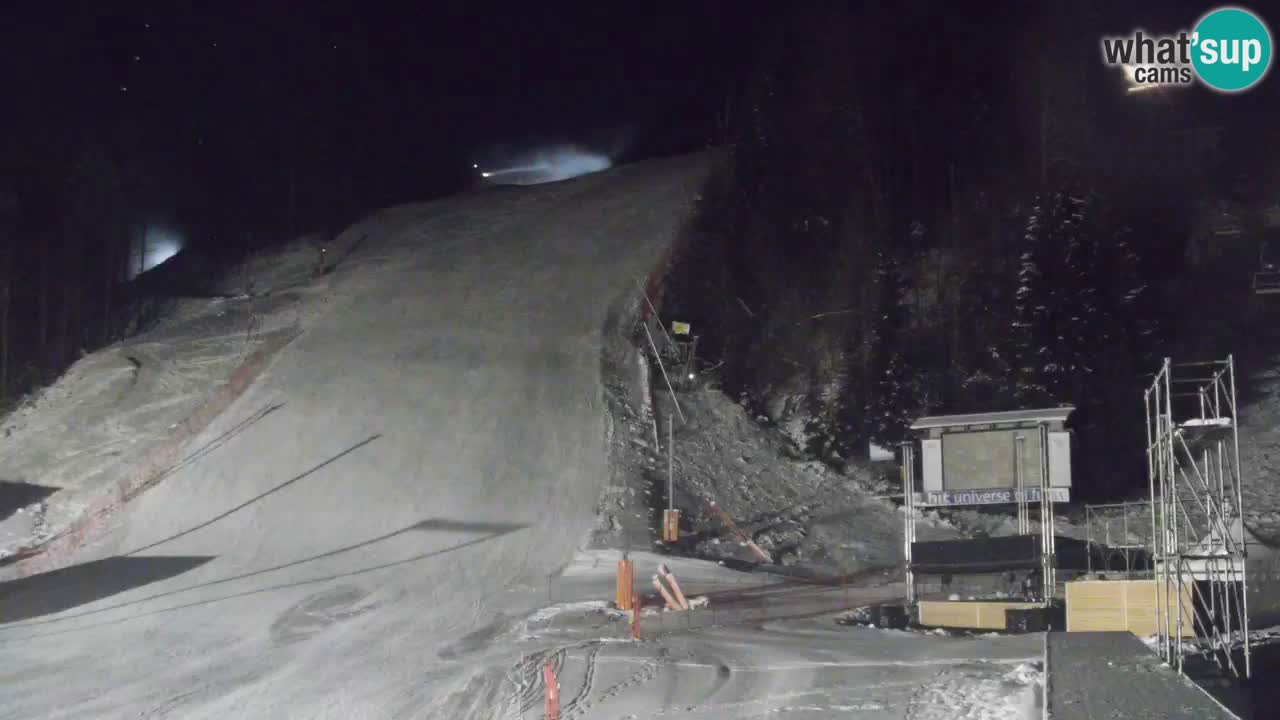 Podkoren Webcam Kranjska Gora | Finish of Giant slalom