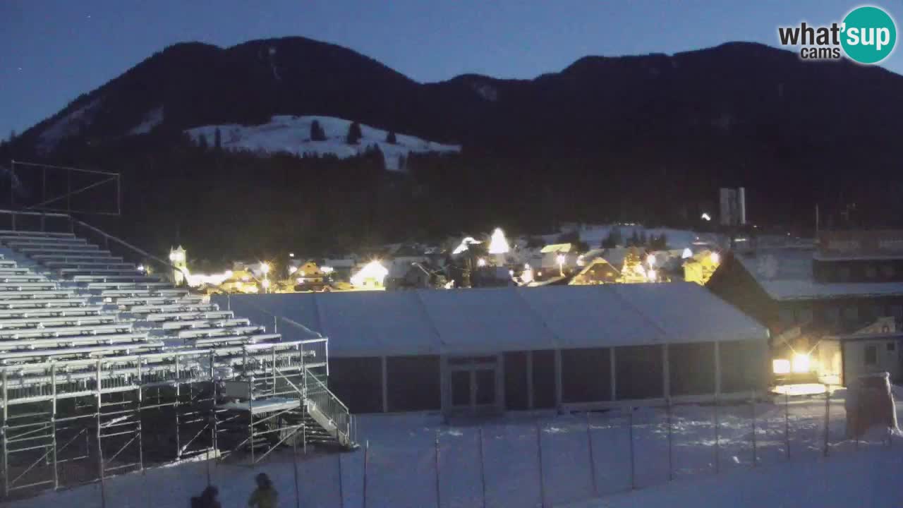 Podkoren slalom géant | Start – Kranjska Gora