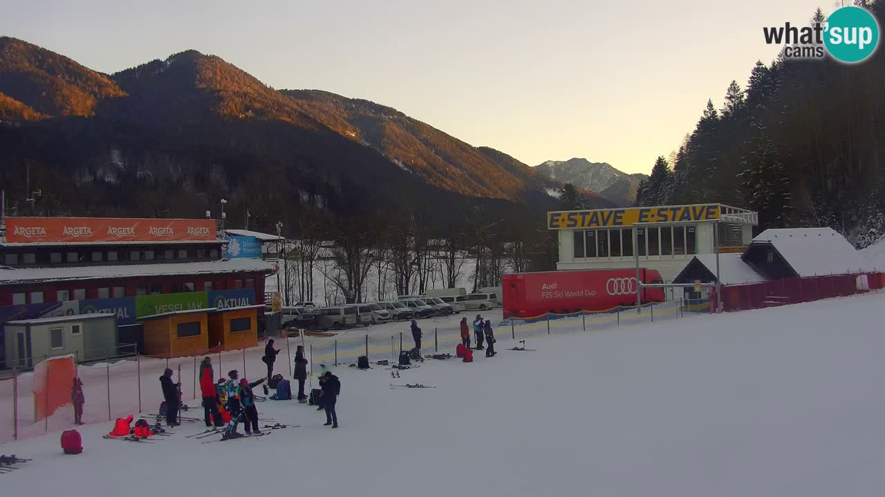 Podkoren slalom géant | Start – Kranjska Gora