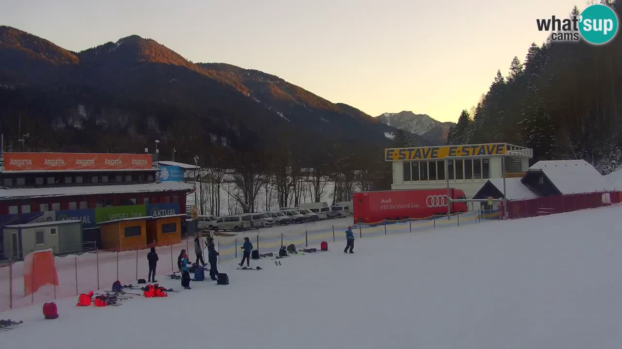 Podkoren slalom géant | Start – Kranjska Gora