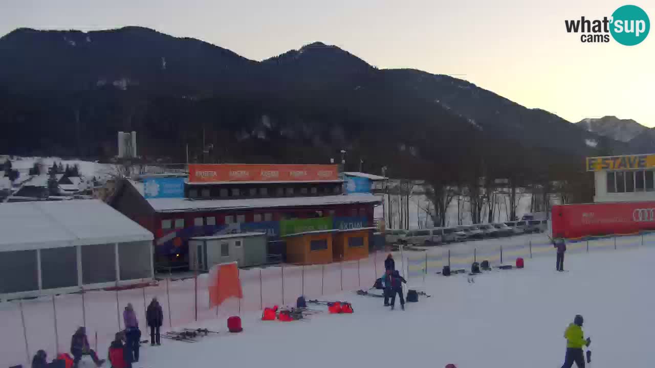 Podkoren / Kranjska Gora – Arrivee slalom géant