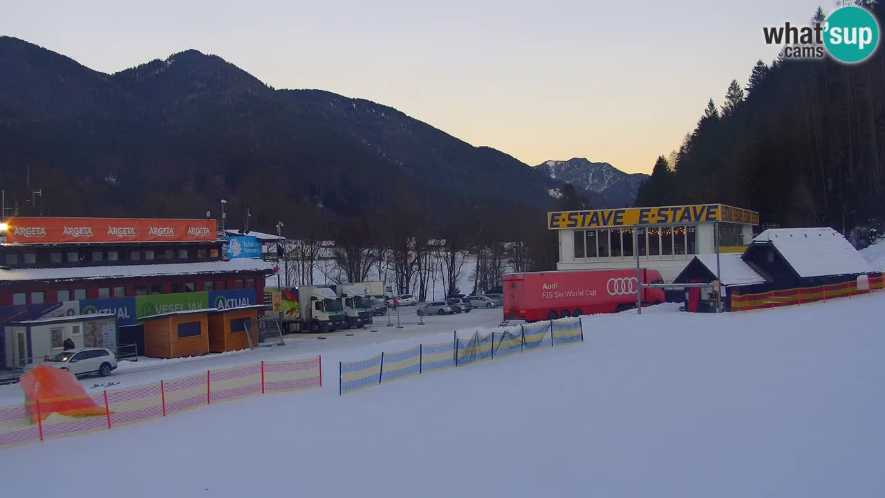 Podkoren / Kranjska Gora – Arrivo slalom gigante