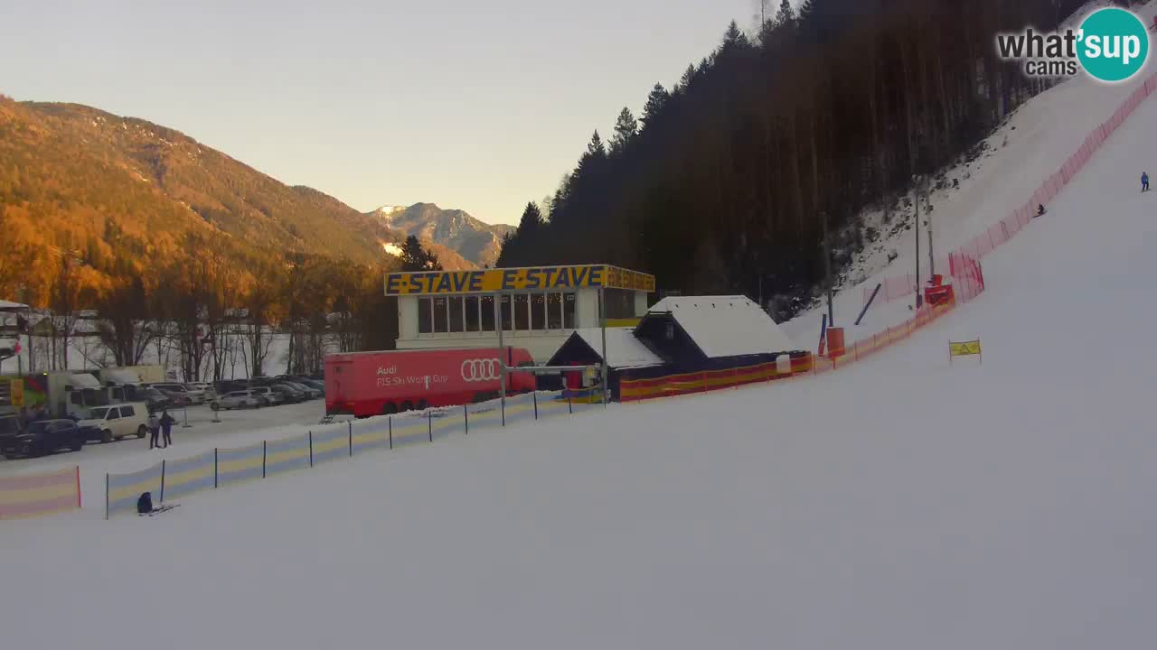 Podkoren – Kranjska Gora – Finish of Giant slalom