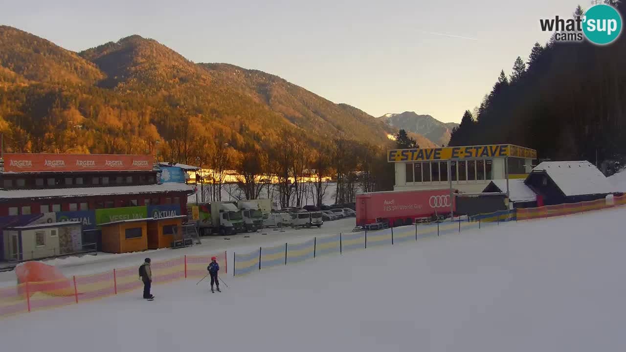 Podkoren slalom géant | Start – Kranjska Gora