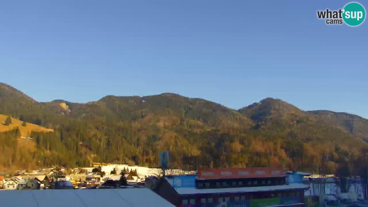 Podkoren Webcam Kranjska Gora | Finish of Giant slalom