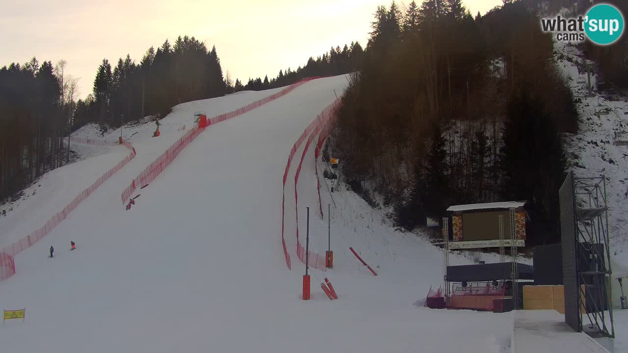 Podkoren slalom géant | Start – Kranjska Gora