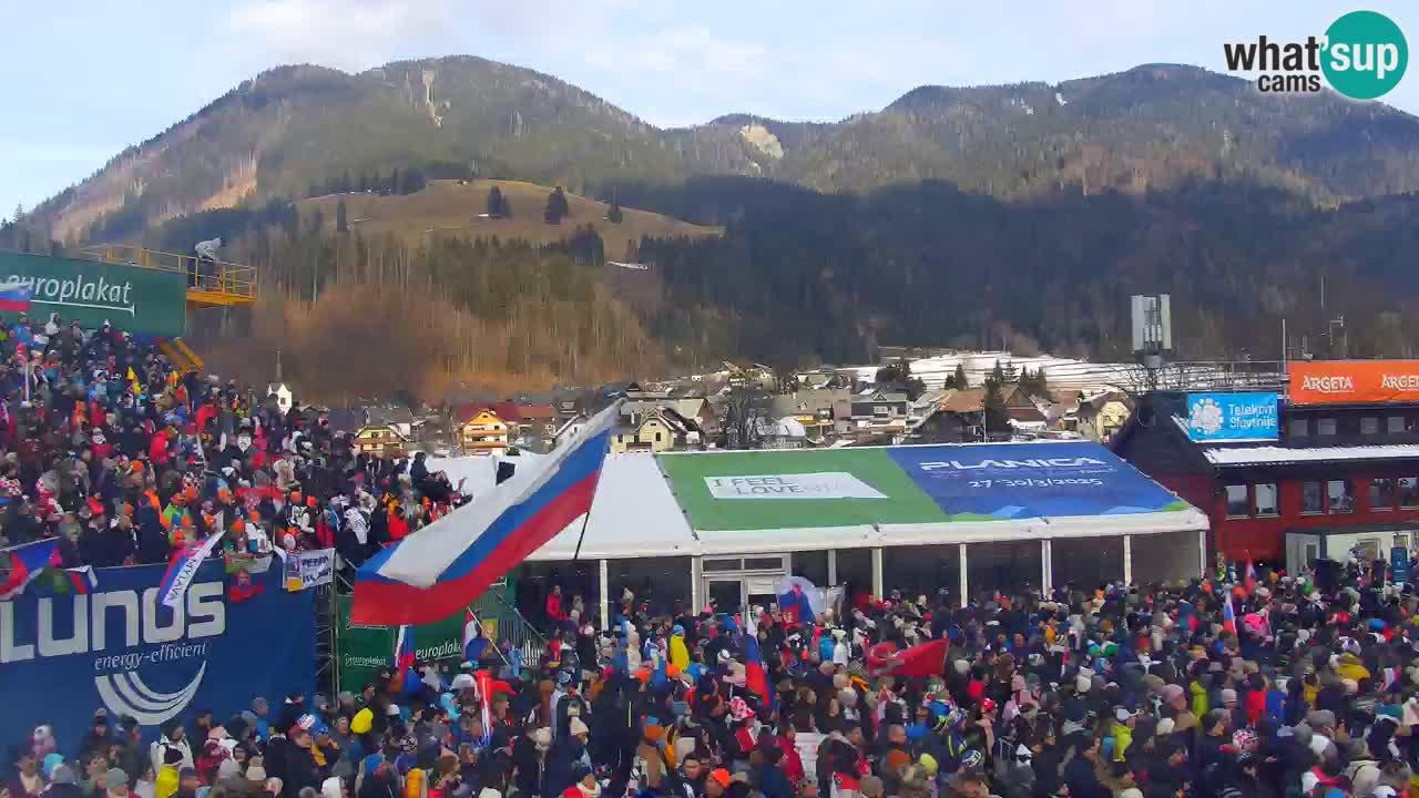 Podkoren / Kranjska Gora – Arrivee slalom géant