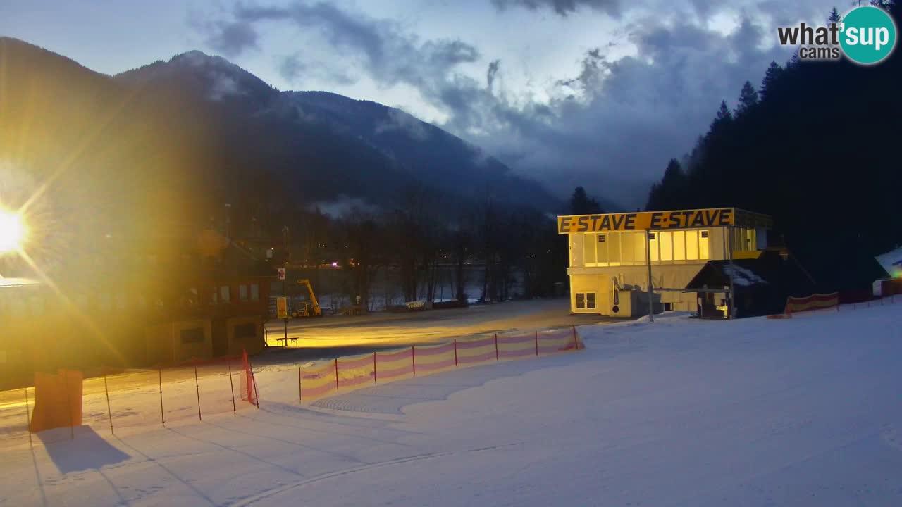 Podkoren Webcam Kranjska Gora | Finish of Giant slalom