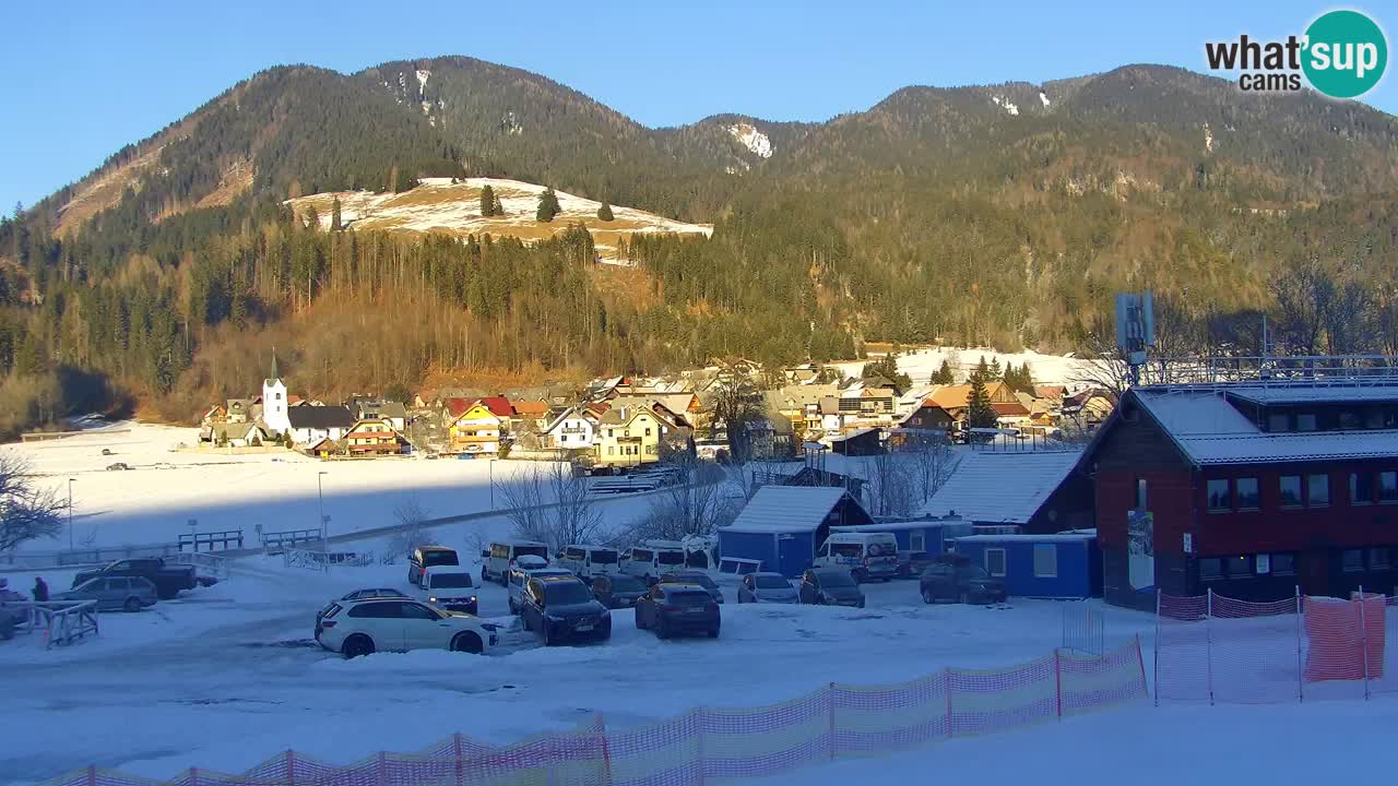 Podkoren Webcam Kranjska Gora | Finish of Giant slalom