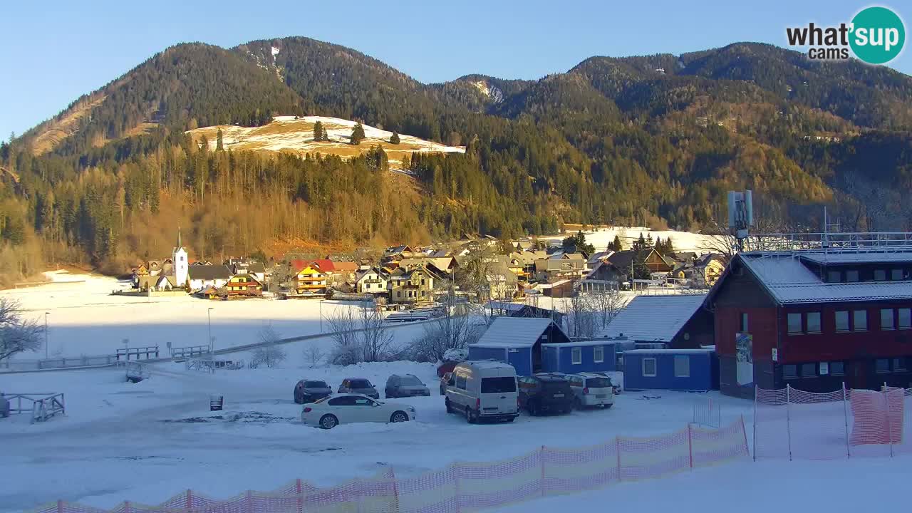 Podkoren Webcam Kranjska Gora | Finish of Giant slalom