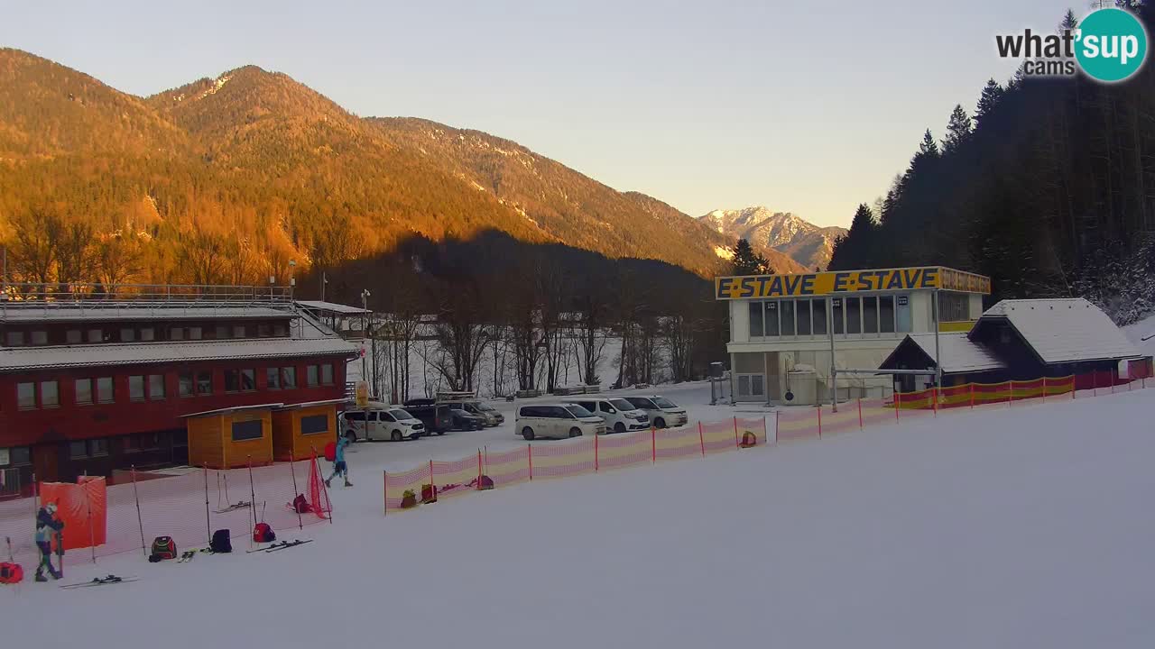 Podkoren Webcam Kranjska Gora | Finish of Giant slalom