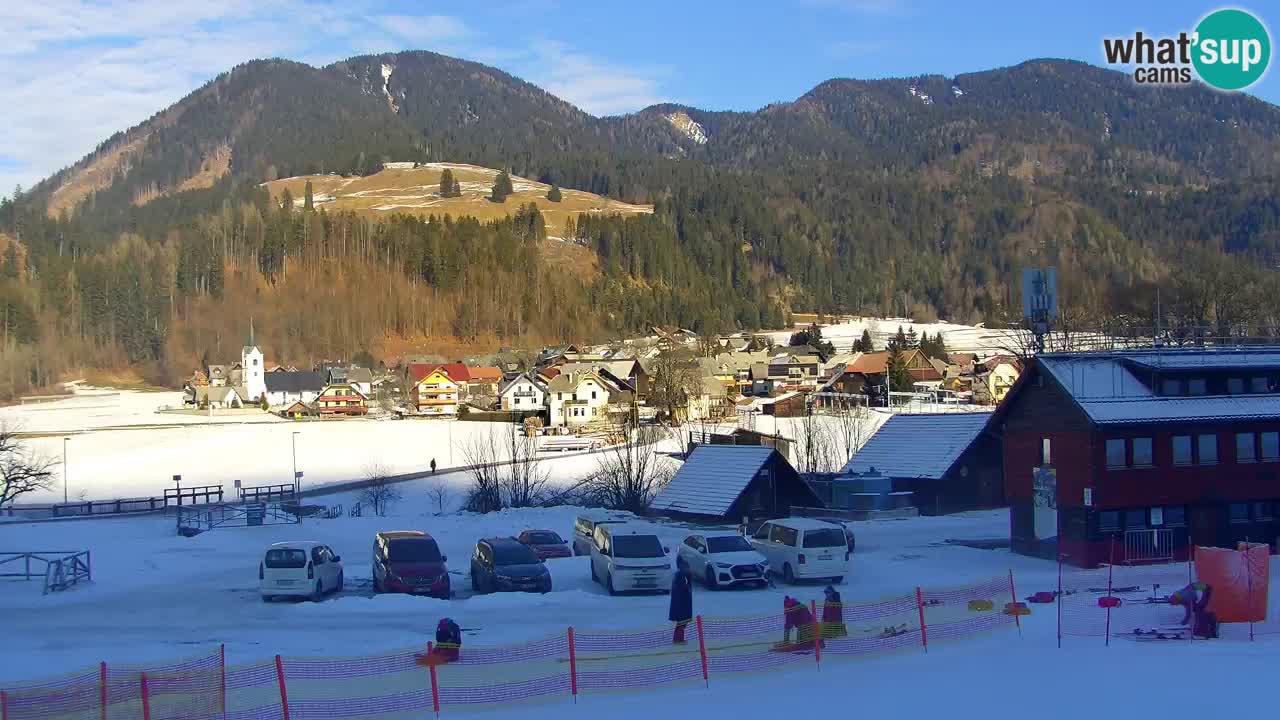 Podkoren Webcam Kranjska Gora | Finish of Giant slalom