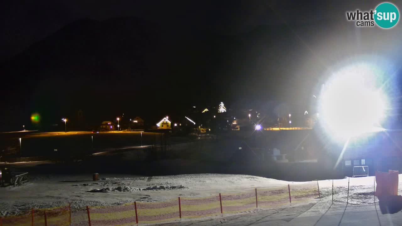 Podkoren Webcam Kranjska Gora | Finish of Giant slalom