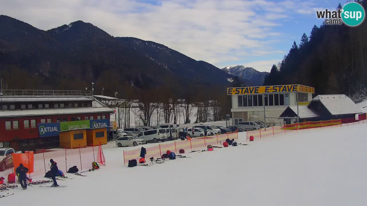 Podkoren Webcam Kranjska Gora | Finish of Giant slalom