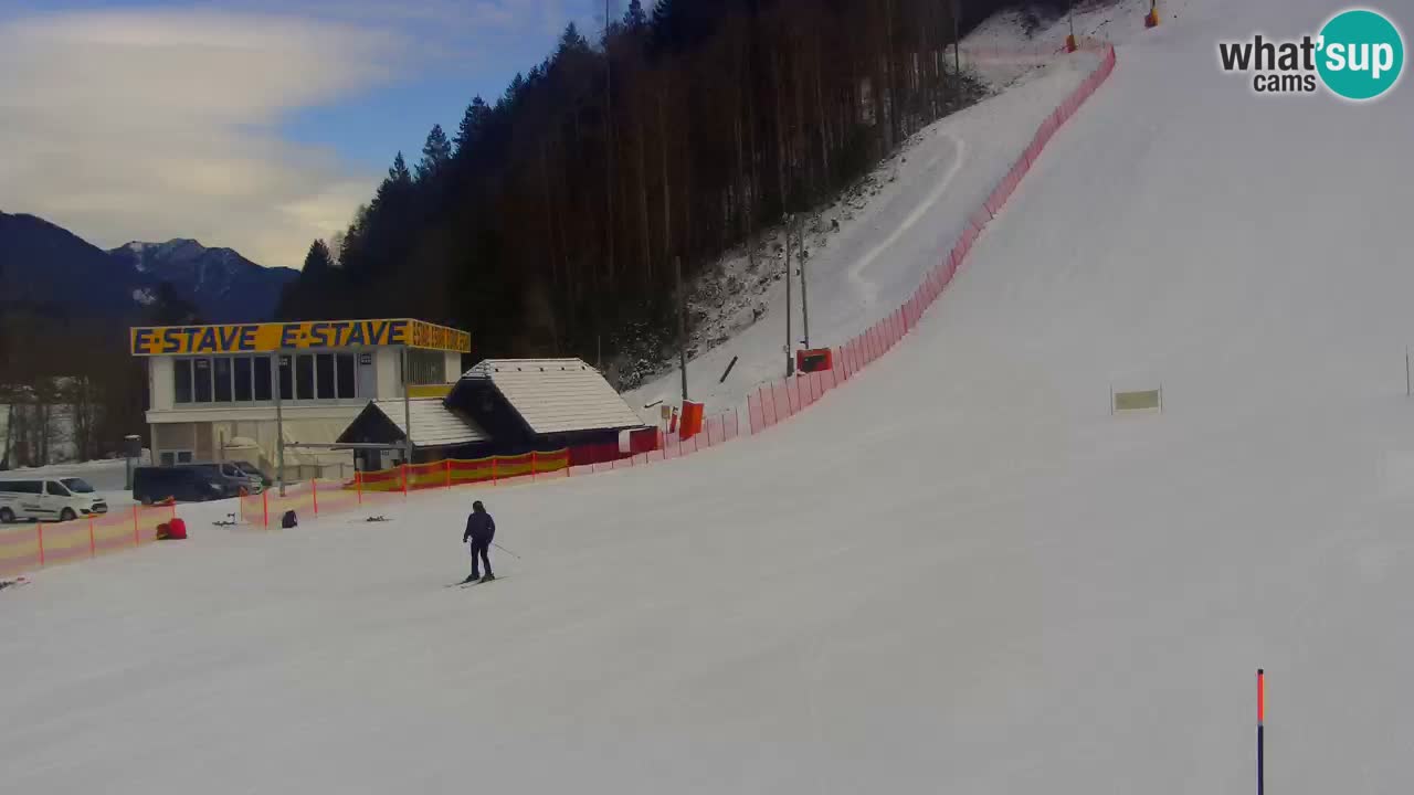 Podkoren Webcam Kranjska Gora | Finish of Giant slalom