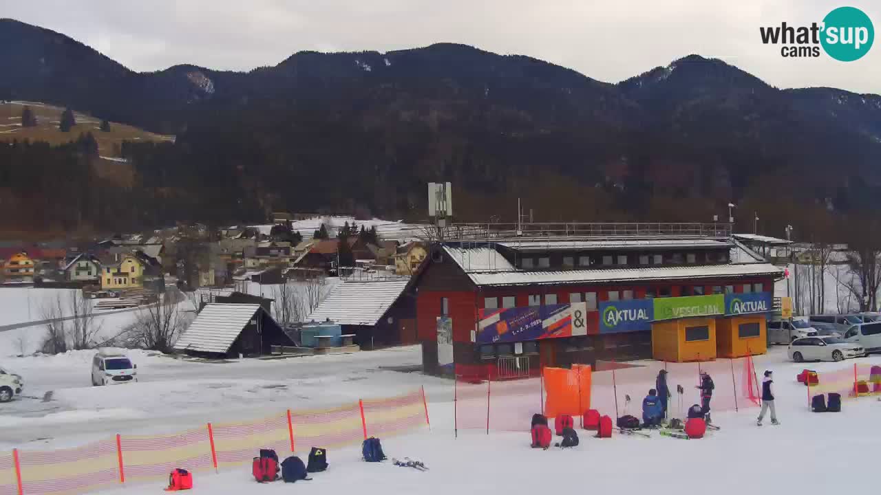 Podkoren Webcam Kranjska Gora | Finish of Giant slalom