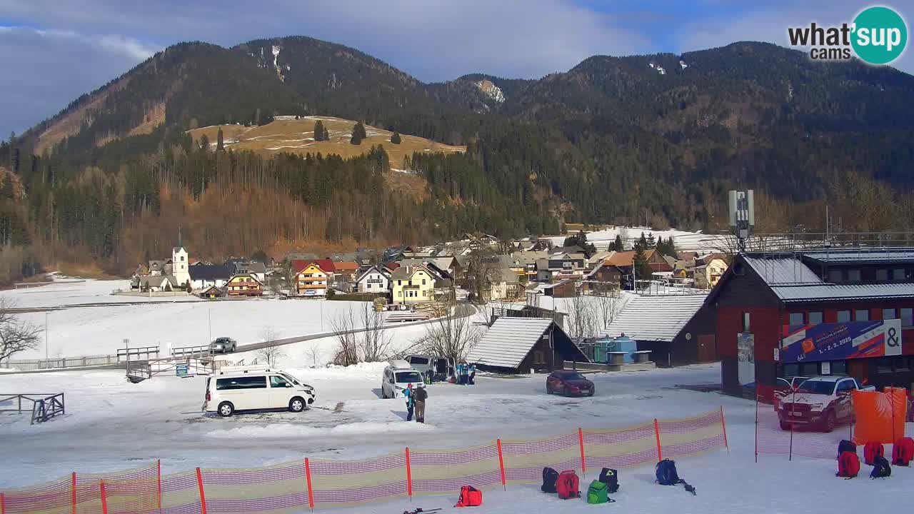 Podkoren Webcam Kranjska Gora | Finish of Giant slalom