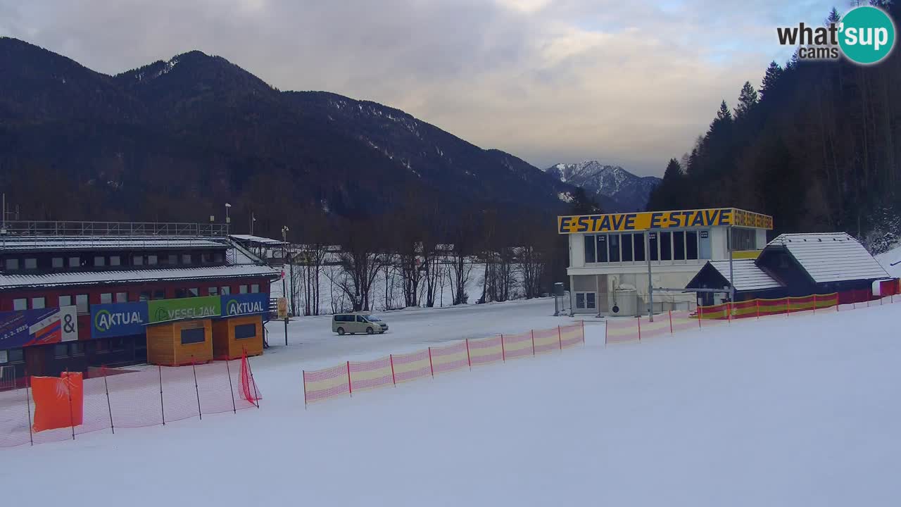 Podkoren Webcam Kranjska Gora | Finish of Giant slalom