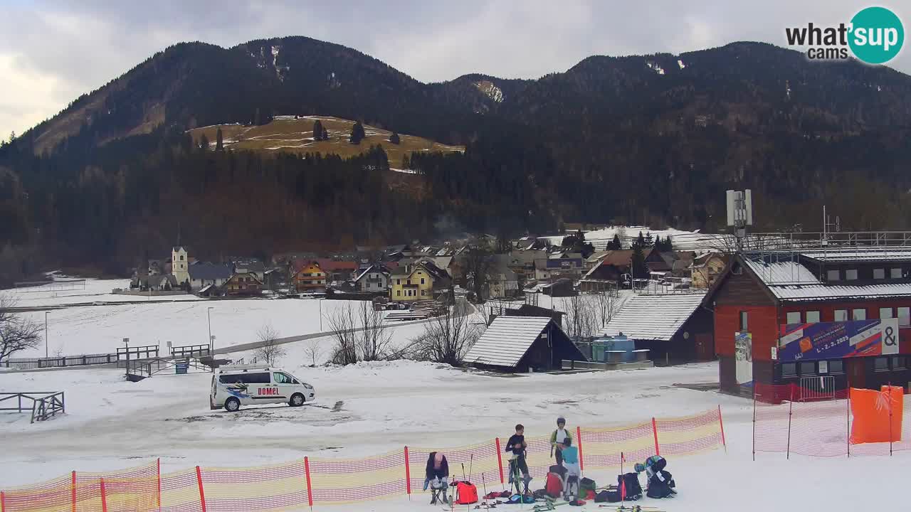 Podkoren Webcam Kranjska Gora | Finish of Giant slalom