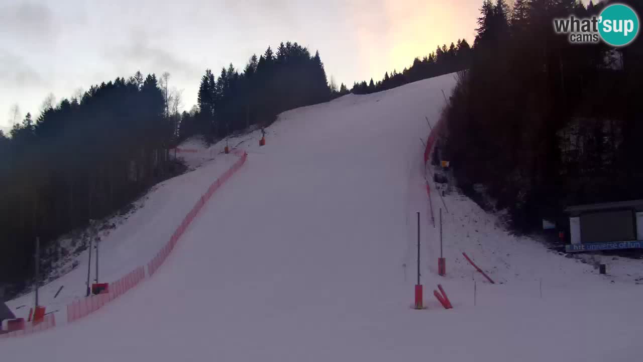 Podkoren slalom géant | Start – Kranjska Gora