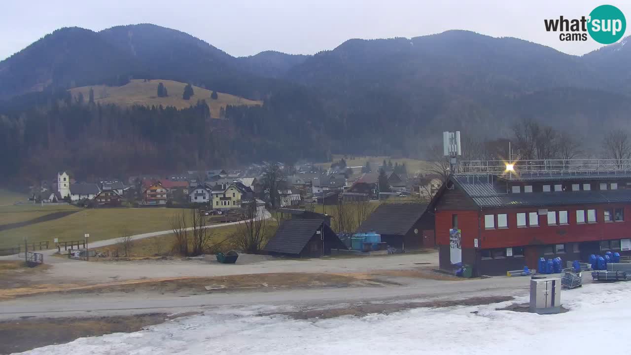 Podkoren Webcam Kranjska Gora | Finish of Giant slalom