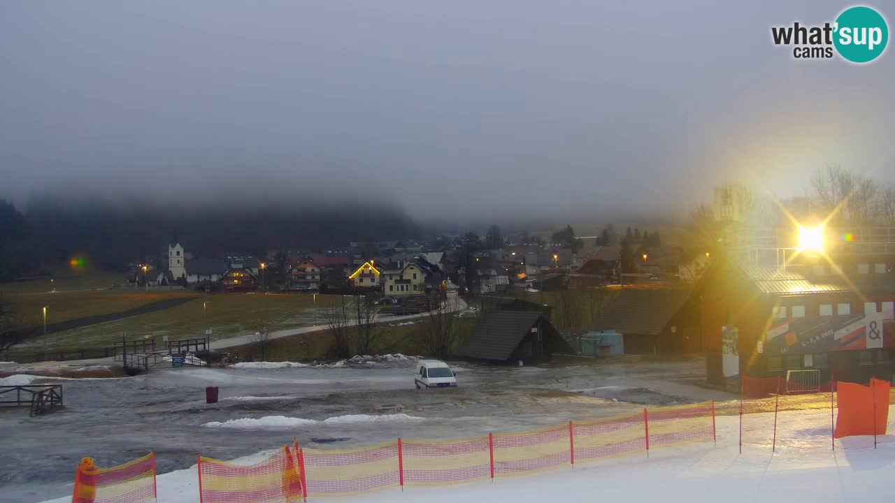 Podkoren Webcam Kranjska Gora | Finish of Giant slalom