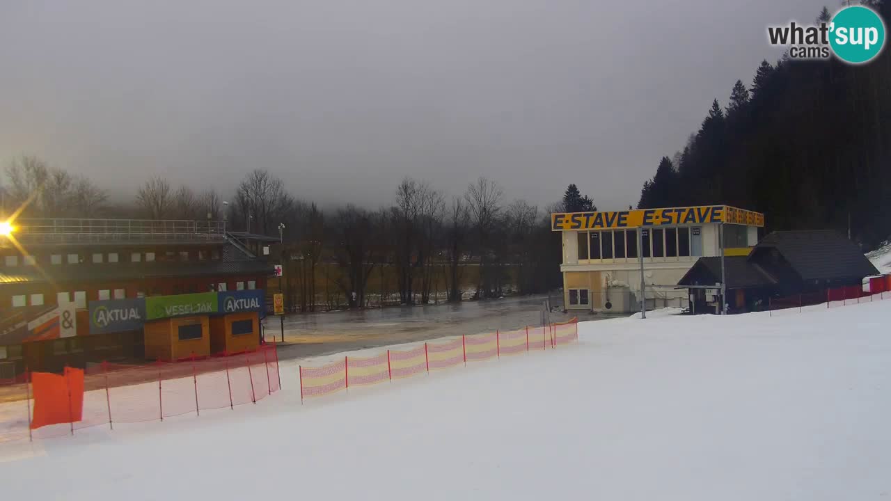 Podkoren slalom géant | Start – Kranjska Gora