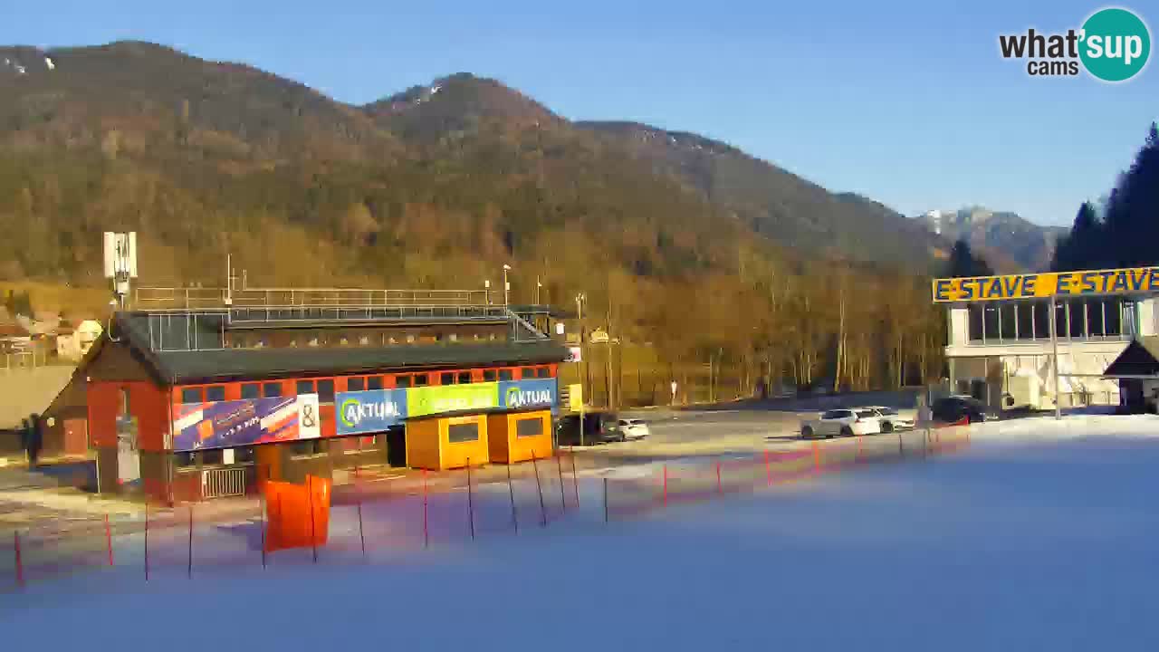 Podkoren / Kranjska Gora – Arrivee slalom géant