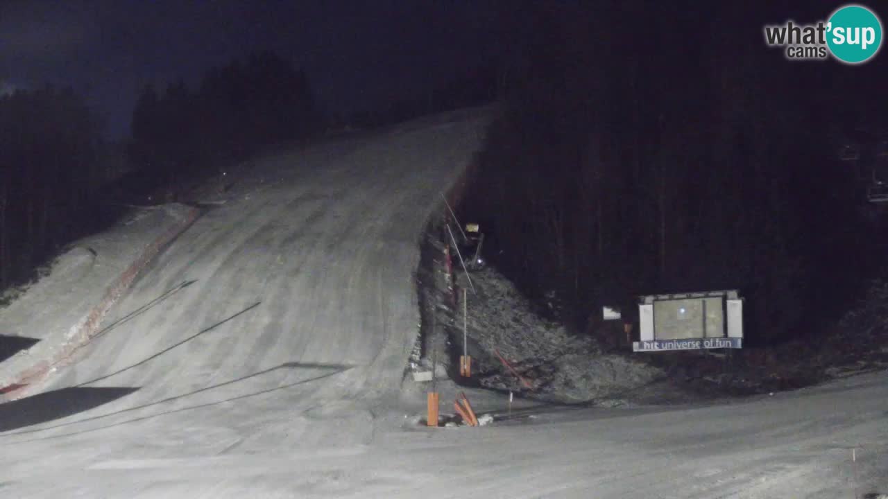 Podkoren Webcam Kranjska Gora | Finish of Giant slalom