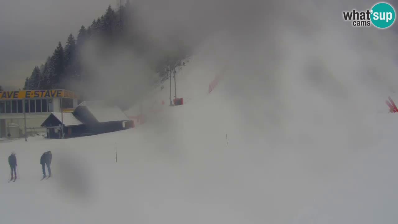 Podkoren Webcam Kranjska Gora | Finish of Giant slalom