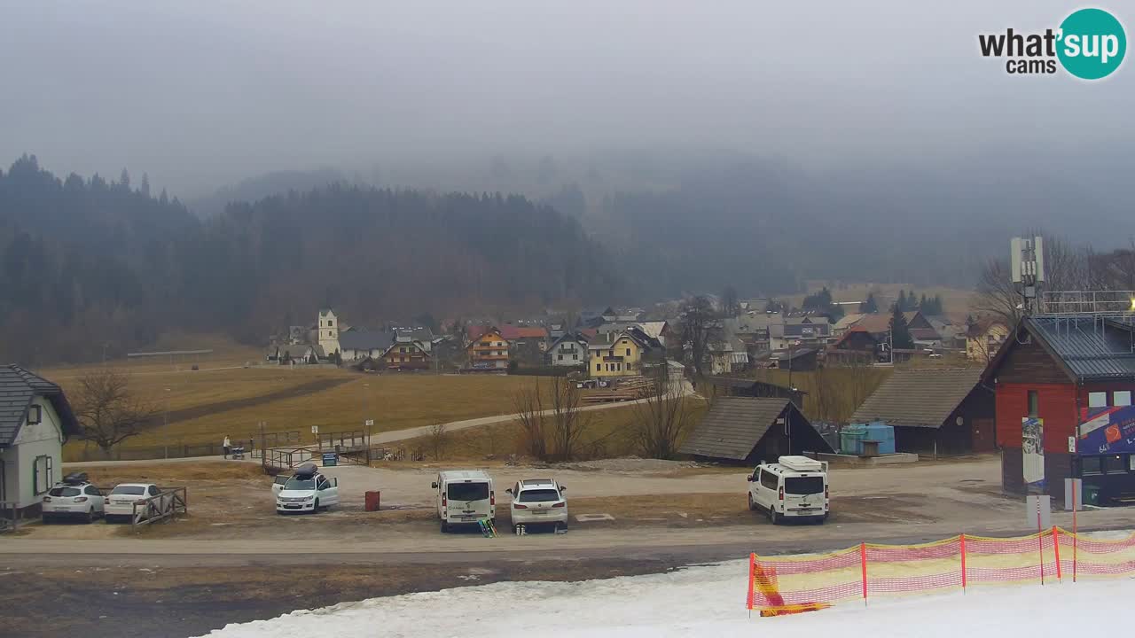 Podkoren Webcam Kranjska Gora | Finish of Giant slalom